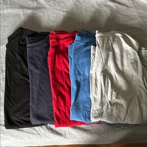 George Men's Short Sleeve Tees - Black, Navy, Red, Blue, Gray